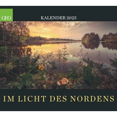 Abbildung von GEO Im Licht des Nordens 2025: Großformatiger Wandkalender 50x45 cm mit beeindruckenden Nordlicht Aufnahmen: Posterkalender