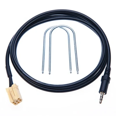 Abbildung von 3,5 mm Musik Interface Audio Kabel Aux In Adapter MP3 Kompatibel mit Samsung Galaxy, HTC One, Huawei, Sony Xperia, Lumia, LG, Player zu OEM Autoradio Alfa Romeo 159