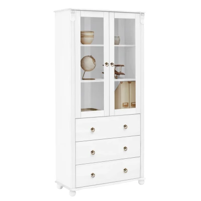Abbildung von Home affaire Vitrine &quot;Ferrera&quot;, aus massiver Kiefer