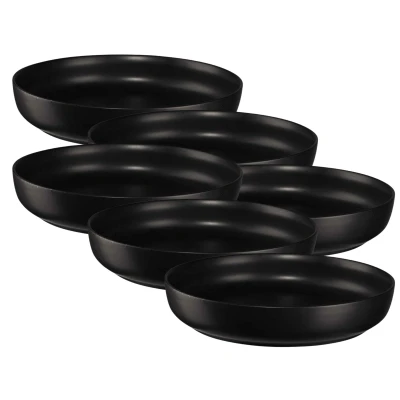 Abbildung von ASA COPPA Gourmetteller kuro 22 cm Set6