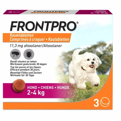 Abbildung von FRONTPRO Kautabletten S 2 4 kg 3 Tabletten