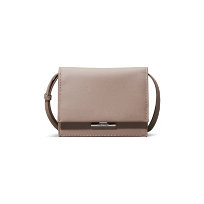Abbildung von Calvin Klein Linear Crossbody Clutch, Damen, Größe: One Size, Cinder