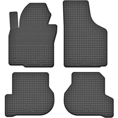 Abbildung von Fußmatten Vorne, Hinten 4er Set für Skoda Yeti 2009 2017 5L Gummi Gumimatten