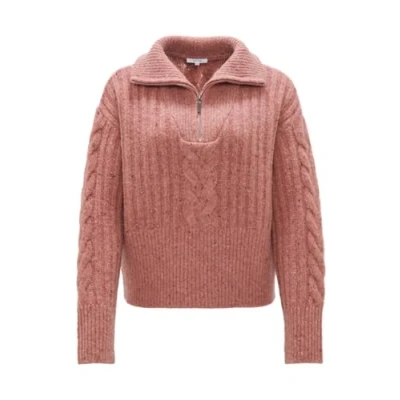 Abbildung von Opus Popfy Strickpullover, Damen, Größe: 42, Mellow rose
