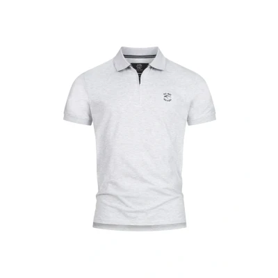 Abbildung von Indicode Jeans Inyonah Poloshirt, Herren, Größe: Small, Offwhite