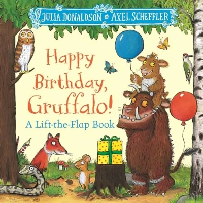 Abbildung von Happy Birthday, Gruffalo!: a lift the flap book with pop up ending!