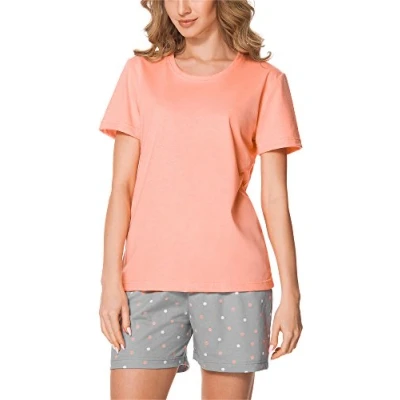 Abbildung von Merry Style Schlafanzug Damen Pyjama Zweiteiler Kurz aus Baumwolle Set MS10 177