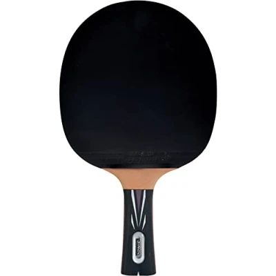 Abbildung von Schildkröt Donic Tischtennisschläger Top Team 800, AVS &amp; PLS Griff, 1,8 mm Schwamm, Vari Slick ITTF Belag, 754198, Holz/Natur