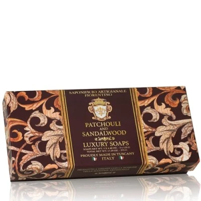Abbildung von Fiorentino Seife Patchouli and Sandalwood 3 x 125g
