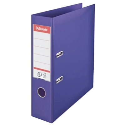 Abbildung von Esselte Power Aktenordner A4 75 mm Rückenetikett violett