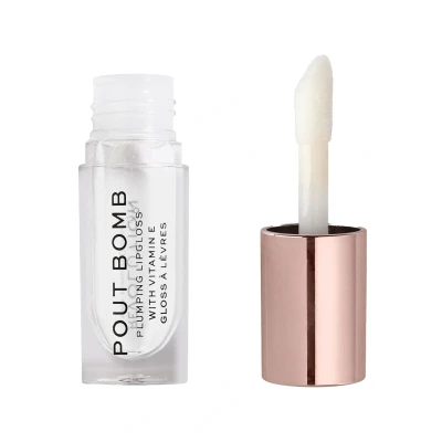 Abbildung von Makeup Revolution POUT BOMB Plumping Gloss Lipgloss Lipgloss, Damen, Größe: 4.6 ml, Glaze