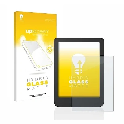 Abbildung von upscreen Entspiegelungs Schutzglas für Tolino Shine 4/5 / 5 Color 2024 Schutzfolie Matt, Glas Folie [mattierend, 9H Panzerschutz, Anti Fingerprint]