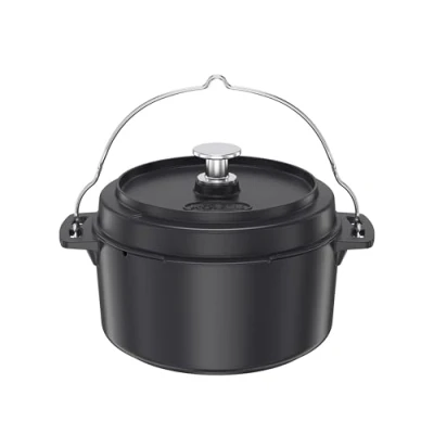 Abbildung von RÖSLE Grilltopf &quot;Dutch Oven&quot;, Gusseisen, Ø 28 cm