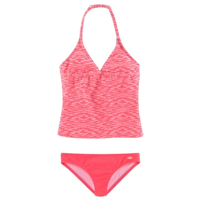 Abbildung von Venice Beach Badeanzug für Kinder, Größe: 122/128, Lobster/white