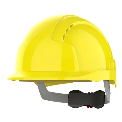 Abbildung von JSP Schutzhelm EVOLite®, Knauf verstellbar, belüftet, gelb