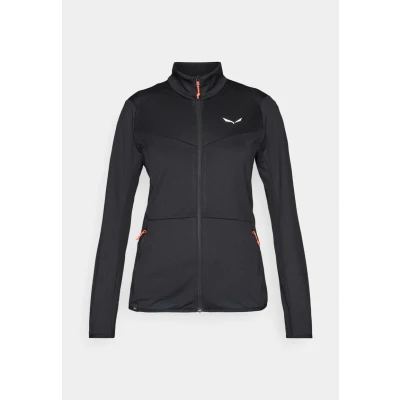 Abbildung von Salewa Puez Cammino Polarlite Fleece Jacke Damen, Schwarz, S