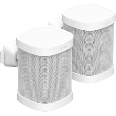 Abbildung von Sonos Wandhalterungen One, One SL und Play:1, Weiß, 1 Paar