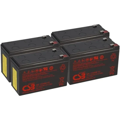 Abbildung von CSB SCD24 kompatibler Akkusatz geeignet für APC RBC24 Plug &amp; Play USV UPC