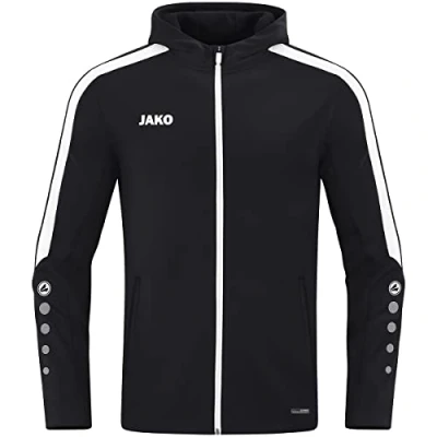 Abbildung von JAKO Kapuzenjacke Power Sweatjacke, Herren, Größe: 44, Schwarz