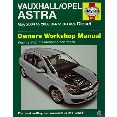 Abbildung von Vauxhall/Opel Astra Diesel (May 04 08) Haynes Repair Manual