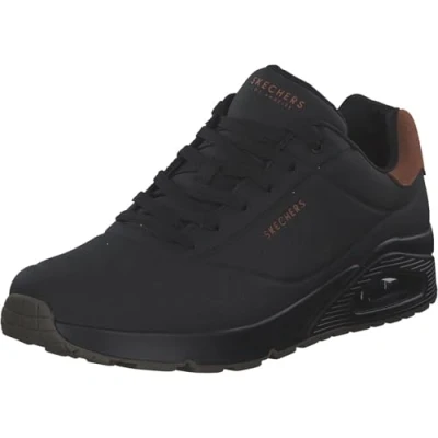Abbildung von Skechers Herren UNO Suited on Air Sneaker, Schwarz, 45.5 EU