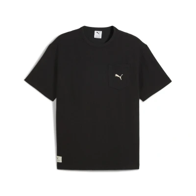 Abbildung von Puma Class Relaxed Pinnacle T Shirt Herren Mit Print Black Größe: S