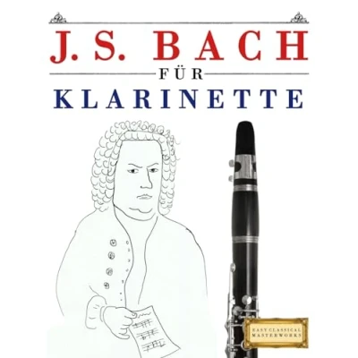 Abbildung von J. S. Bach für Klarinette: 10 Leichte Stücke Klarinette Anfänger Buch