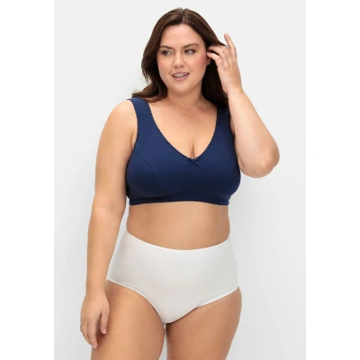 Abbildung von Sheego Entlastungs Bustier, Damen, Größe: 105C, Marine