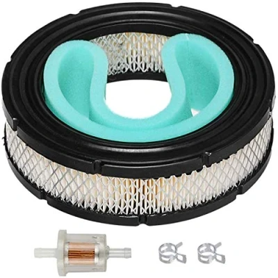 Abbildung von JJDD Carkio 692519 Luftfilter rund 692520 Kraftstofffilter für Briggs &amp; Stratton V Twin Vanguard 35, 38, 54, 61 Series Engine