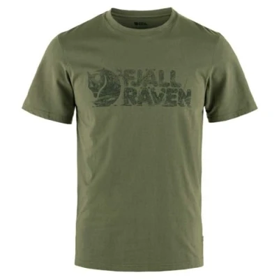 Abbildung von Fjallraven Herren Lush Logo M T Shirt, Laurel Green, XL