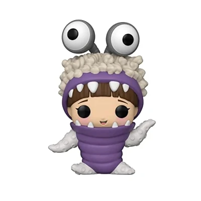 Abbildung von Funko Pop! Disney Pixar: Monsters Inc 20th Boo mit Hood Up Monster AG, die Vinyl Sammelfigur Geschenkidee Offizielle Handelswaren Spielzeug Für Kinder und Erwachsene Movies Fans