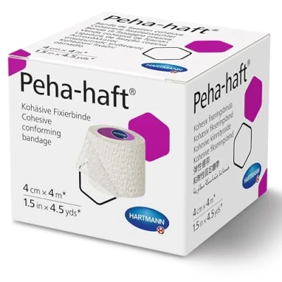 Abbildung von Peha Haft Fixierbinde latexfrei 4cm x 4 m 1 St