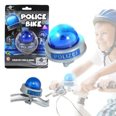 Abbildung von Smart Planet Fahrradklingel Polizei Kinder