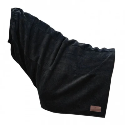 Abbildung von Kentucky Horsewear Heavy Fleece Horse Scarf, Größe:Full, Farbe:schwarz