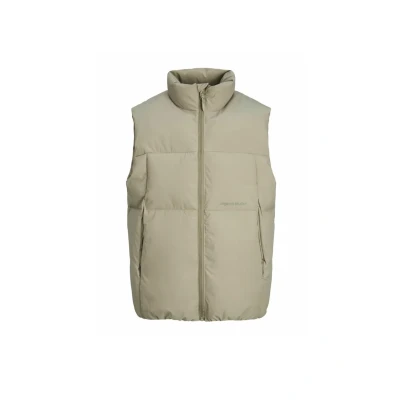 Abbildung von Jack &amp; Jones Weste, Herren, Größe: Large, Mottled olive