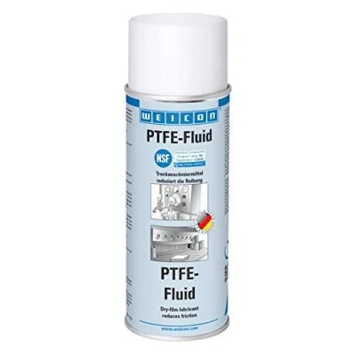 Abbildung von Weicon 11301400 PTFE Fluid 400ml Schmiermittel &amp; Montage Werkzeug für Metall, Kunststoff