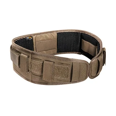 Abbildung von Tasmanian Tiger TT Belt Padding M&amp;P flache, rutschfeste Polsterung mit Laser Cut Molle für Dienst und Einsatz Gürtel, Coyote Brown, S (80 cm)