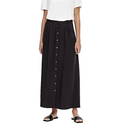 Abbildung von Object Objtilda LONG Alinienrock, Damen, Größe: 36, Black