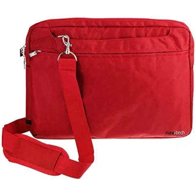 Abbildung von Navitech Rot Wasserfeste Tasche Kompatibel mit dem XP Pen Artist Pro 16 Drawing Display (Gen 2)