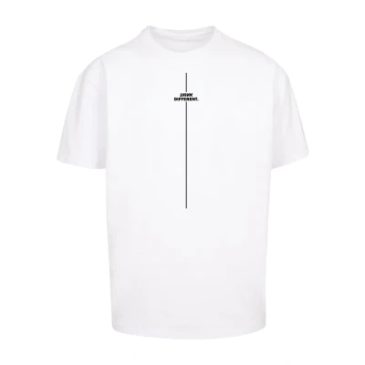Abbildung von Merchcode Think Different Heavy Tshirt print, Herren, Größe: 4XL, White