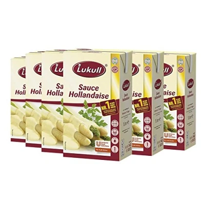 Abbildung von Lukull Sauce Hollandaise (zart, cremig und gelingsicher) 1er Pack (1 x 1 l)