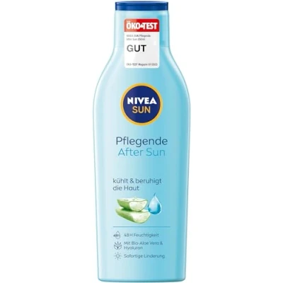 Abbildung von Nivea After SUN BODY Lotion WITH ALOE VERA &amp; Hyaluron Feuchtigkeitspflege, Größe: 250 ml,