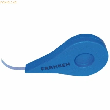 Abbildung von Franken Einteilungsband 8mm x 10m selbstklebend graublau