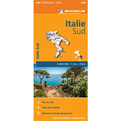 Abbildung von Italy South (564): Wegenkaart Schaal 1 : 400.000 (Regionale kaarten Michelin, Band 564)