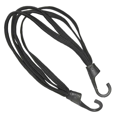 Abbildung von M Wave Fahrrad Gepäckträger Bungee Multi 60 (2 St), Spanngurt Spanngummi schwarz 600 mm