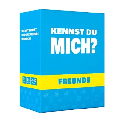 Abbildung von Kennst Du Wirklich Deine Freunde &amp; Familie? Lustiges Kartenspiel für Erwachsene Jugendliche Perfekt Partyspiele Geschenke Gesellschaftsspiel mit Spaßgarantie Version