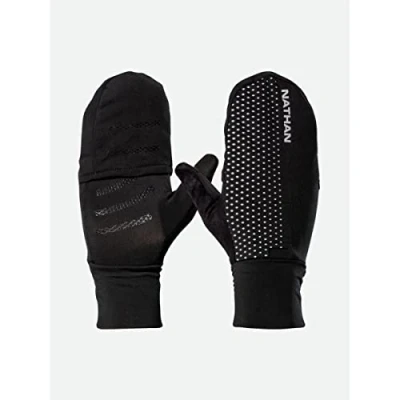 Abbildung von Nathan HyperNight Convertible Handschuhe SCHWARZ