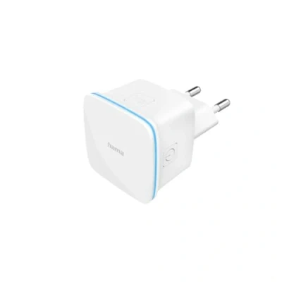 Abbildung von WLAN Repeater, mit LAN Anschluss (für Steckdose, 2,4GHz, bis 300MBit/s, LAN, WPS, Wifi Repeater 2400, Verstärker, Reichweitenverstärker, Internet Verstärker) weiß