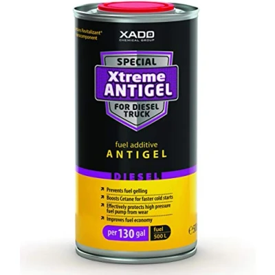 Abbildung von XADO Anti Gel Diesel Winter Schutz Additiv Fließ verbesserer Kälte Frost Xtreme