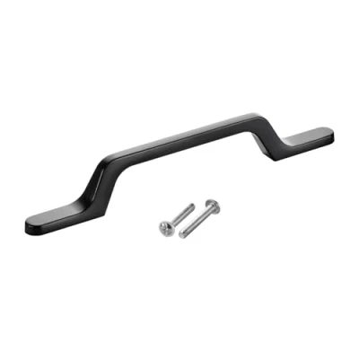 Abbildung von SO TECH® Möbelgriff Bügelgriff Blackline IV schwarz matt incl. Schrauben, Griff Schubladengriff Schrankgriff Schrauben